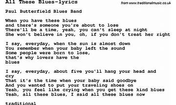 One More Work Song Blues en Lyrics [Rocky Votolato]